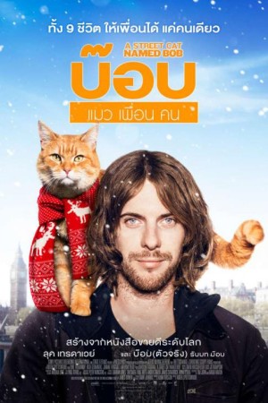 บ๊อบ แมว เพื่อน คน (2016) A Street Cat Named Bob